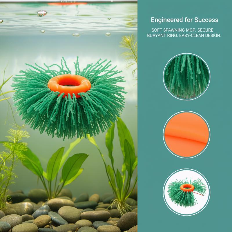 Aquarium Fish Bowl - 10개의 번식 슬레이트가 포함된 어류 알