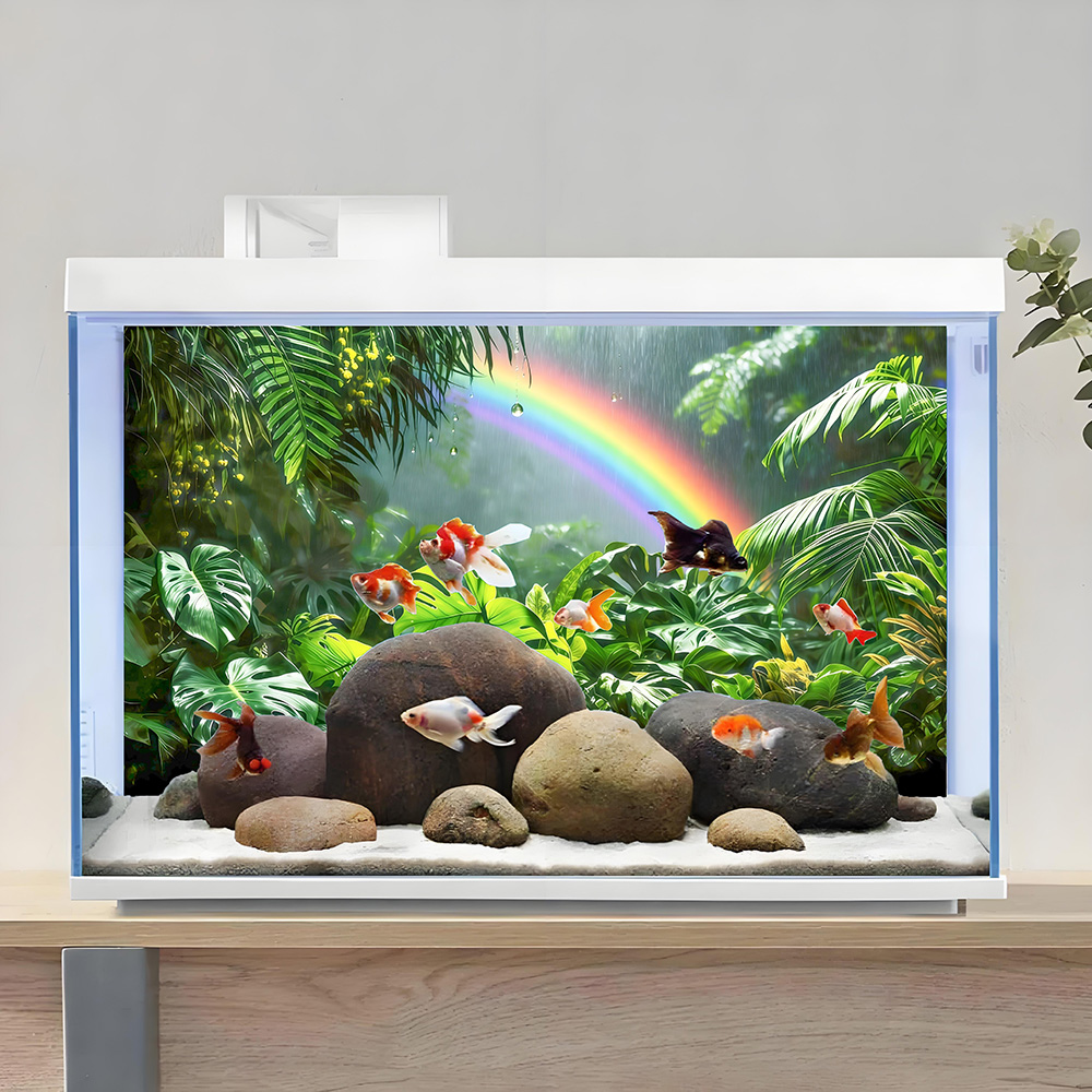 Aquarium Fish Rainbow - 열대우림 무지개, 어항 배경화면, 수족관 스티커,