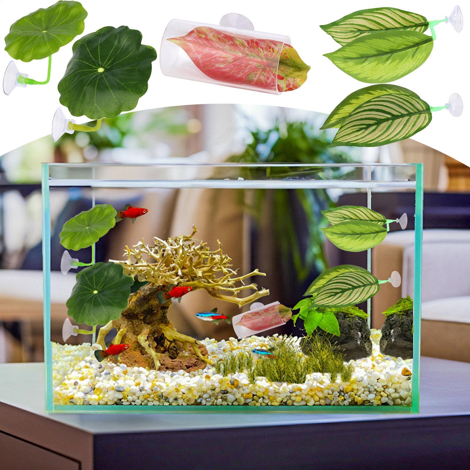 Fish Toys For Aquarium - 베타 물고기 해먹 5개 조절 가능한