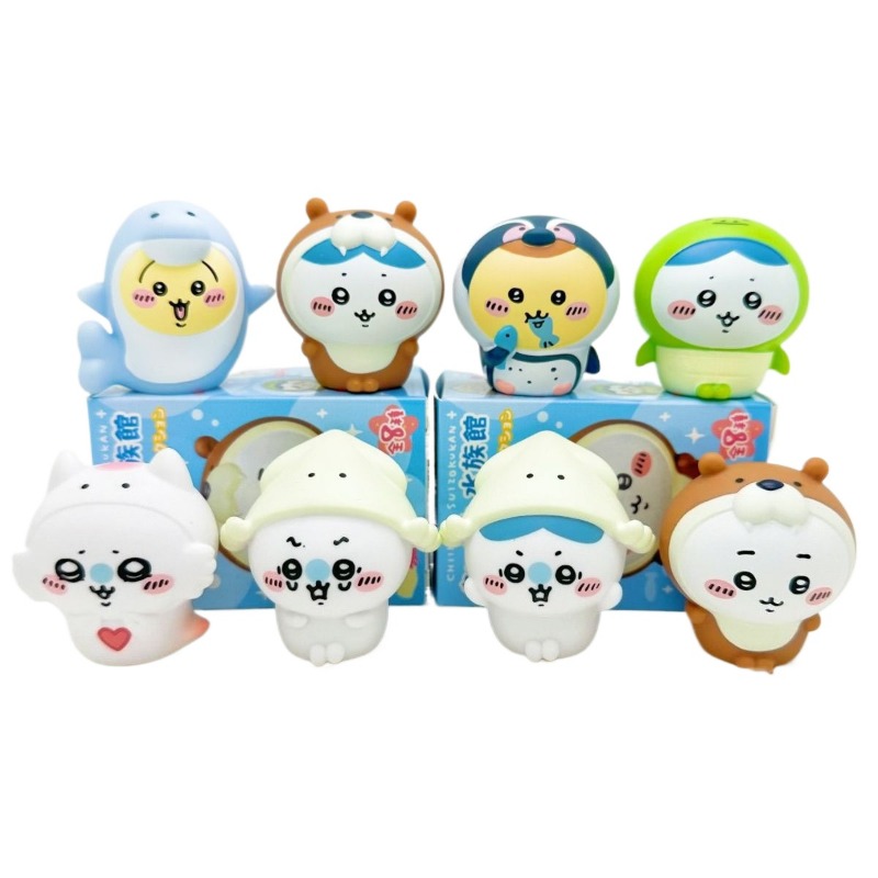 8개입/박스 귀여운 치이카와 아쿠아리움 블라인드 박스  - Fish Toys For Aquarium 리뷰 및 가격