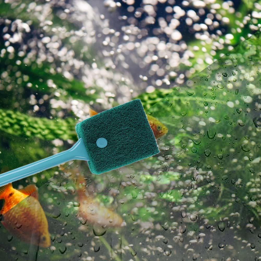 양면 어항 스펀지 클리너 긴 손잡이 수족관 조류 제거기 - Aquarium Fish Tank Cleaner 리뷰 및 가격