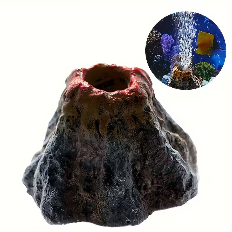 수족관용 화산 버블 스톤, 배터리 필요 없음, 산소 공 - Fish Toys For Aquarium 리뷰 및 가격