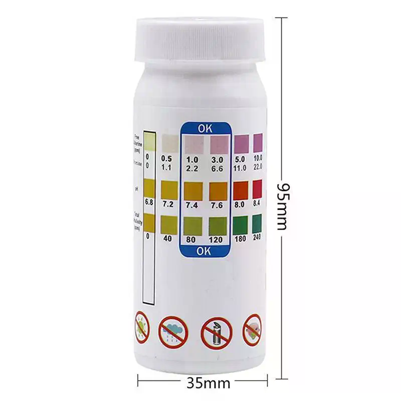 수족관 수질 테스트 스트립 8 in 1 광범위 테스트  - Aquarium Test Kit 리뷰 및 가격