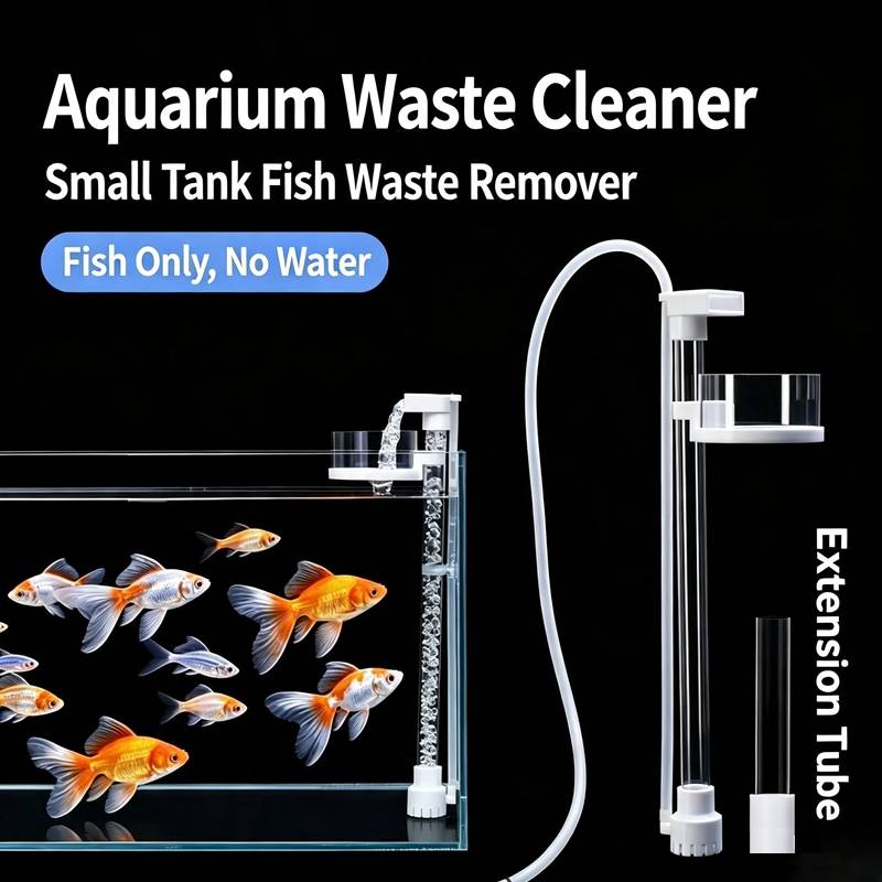 분리형 에어 리프트 수족관 물고기 배설물 수집기 배설물 - Cleaner Fish Aquarium 리뷰 및 가격