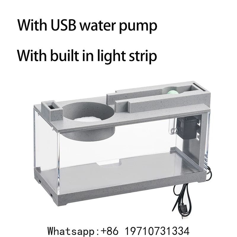 수족관 물고기 탱크 키트 내장형 산소 바 USB 무음  - Fish Aquarium Home 리뷰 및 가격