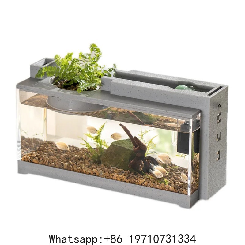 수족관 물고기 탱크 키트 내장형 산소 바 USB 무음  - Fish Aquarium Home 리뷰 및 가격