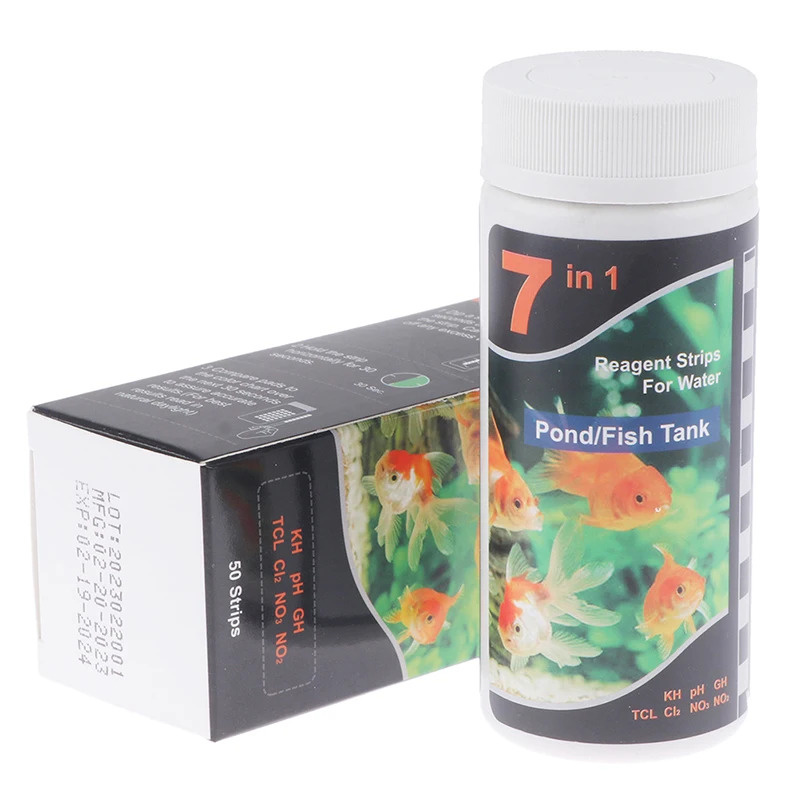 7-In-1 PH 테스트 스트립, 수족관 풀 테스트 키 - Aquarium Test Kit 리뷰 및 가격