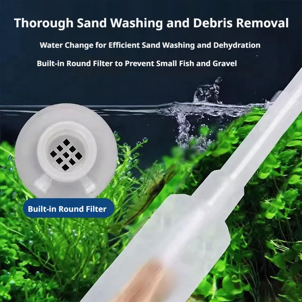 수동식 어항 사이펀 물갈이 키트, 자갈 청소기, 모래  - Cleaner Fish Aquarium 리뷰 및 가격