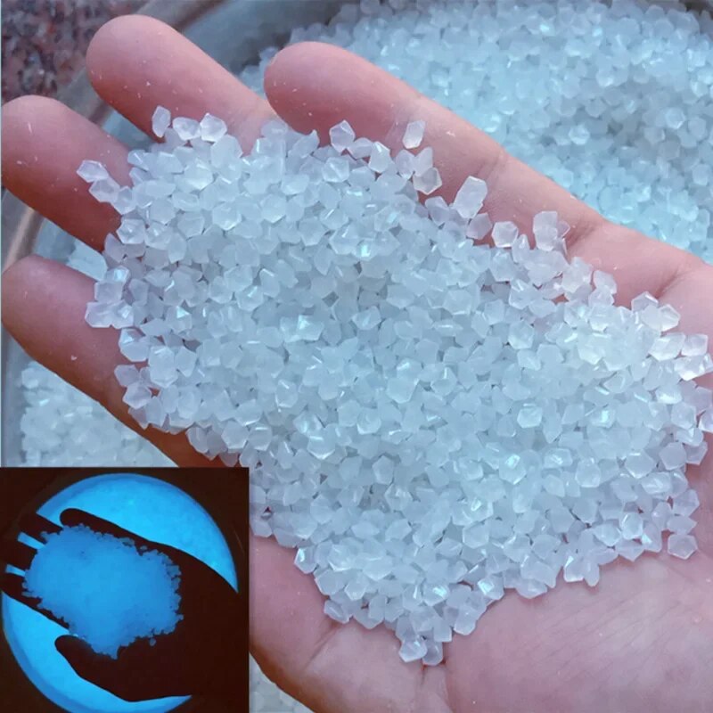 1000pcs 어두운 자갈 돌에 3-5mm 빛나는 모래 - Fish Aquarium Home 리뷰 및 가격