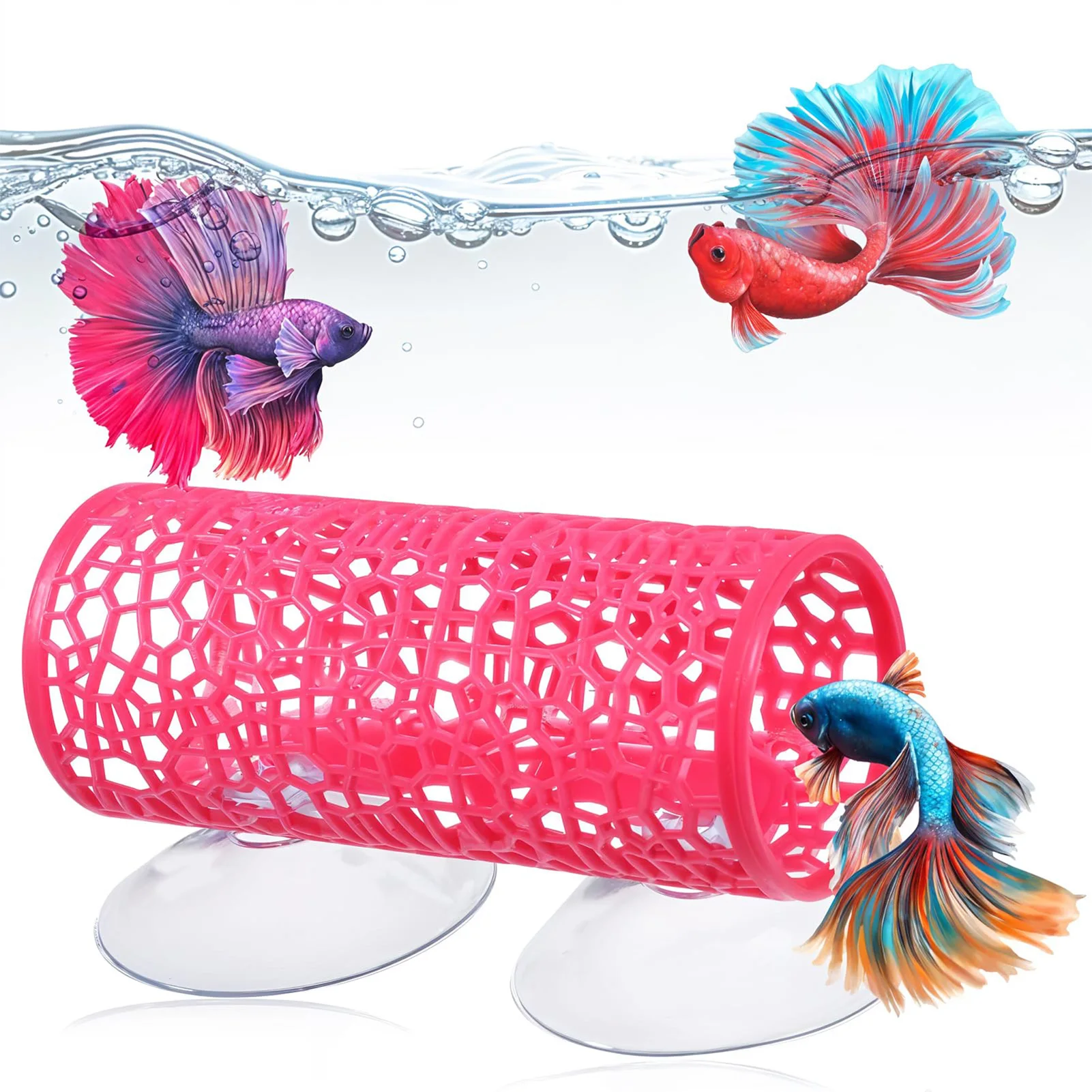 수족관 물고기 터널 장난감 베타 물고기 터널 은신처 및 - Fish Toys For Aquarium 리뷰 및 가격