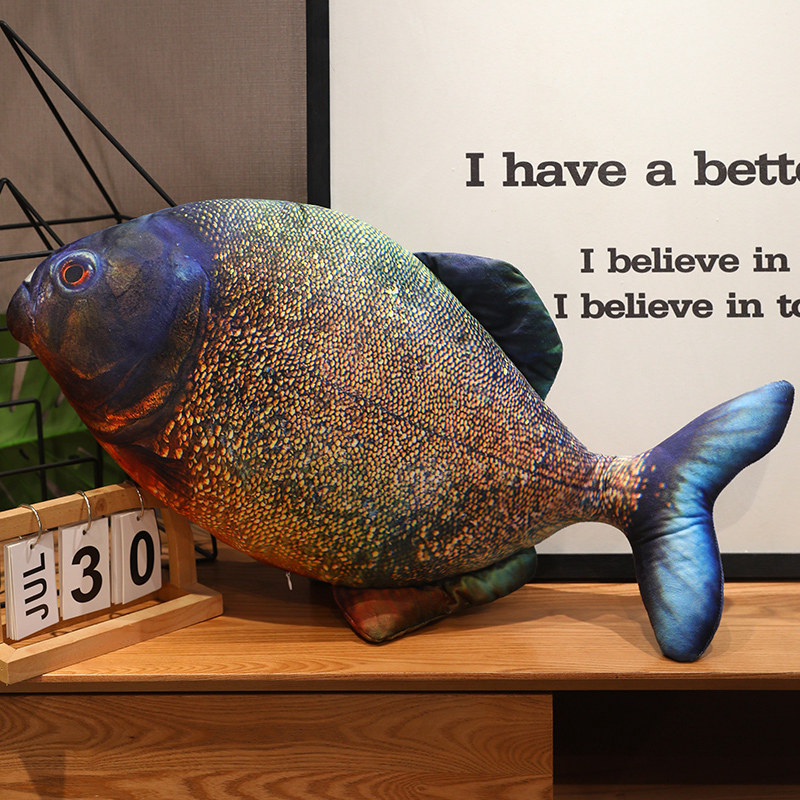 새로운 사실적인 바다 물고기 피라냐 봉제 인형, 실물  - Aquarium Fish Rainbow 리뷰 및 가격