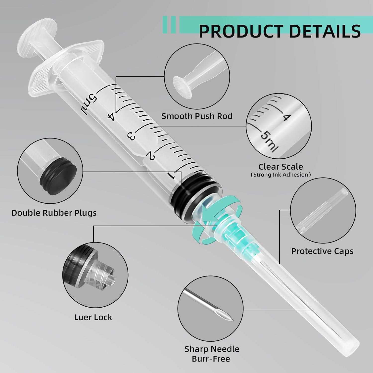 5ml 루어락 주사기, 애완동물 및 농장 동물, 산업용 - Aquarium Fish Bowl 리뷰 및 가격