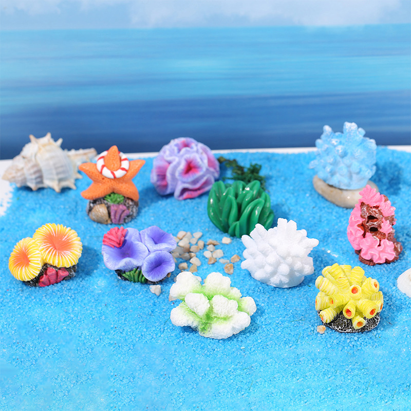 미니 레진 시뮬레이션 산호 해초 수족관 장식 공예 미니 - Fish Toys For Aquarium 리뷰 및 가격