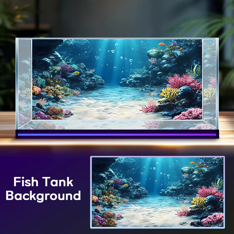 레인보우 산호초, 어항 배경화면, 수족관 배경화면 스티 - Aquarium Fish Rainbow 리뷰 및 가격
