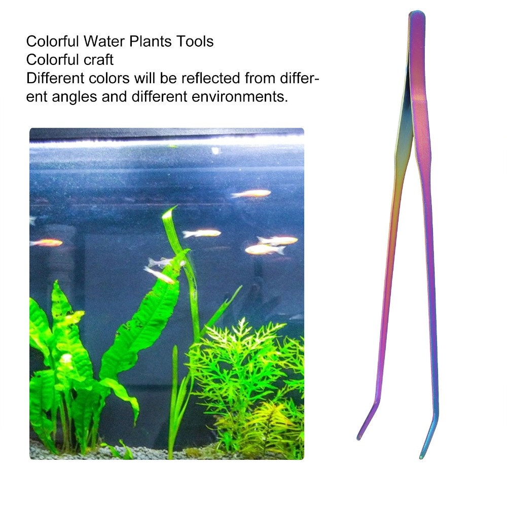 스테인리스 스틸 수족관 핀셋 긴 핀셋 27cm 길이 수 - Aquarium Fish Rainbow 리뷰 및 가격