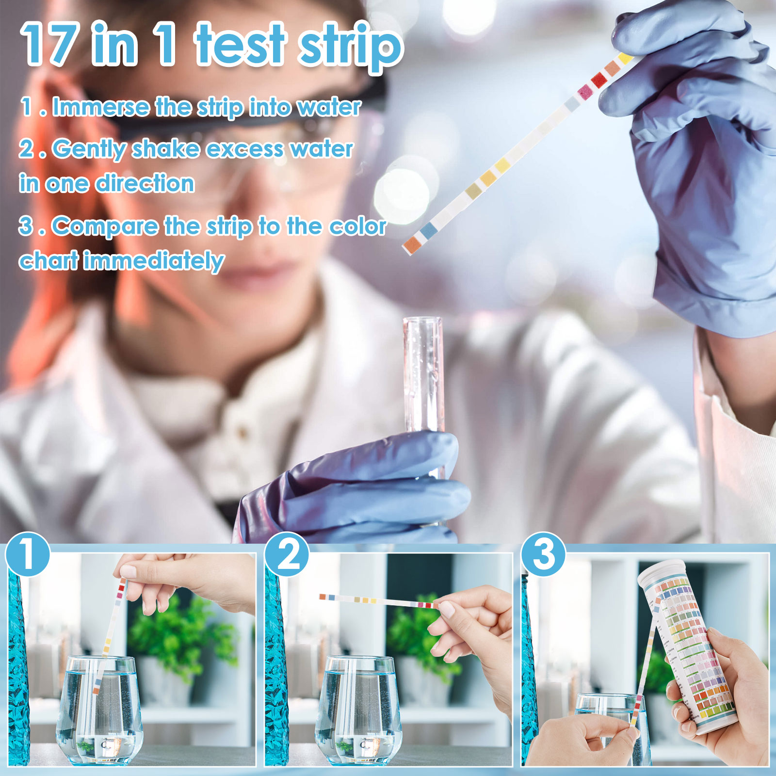 수족관 테스트 스트립, 수질 테스트 스트립, 어항 질산 - Aquarium Test Kit 리뷰 및 가격