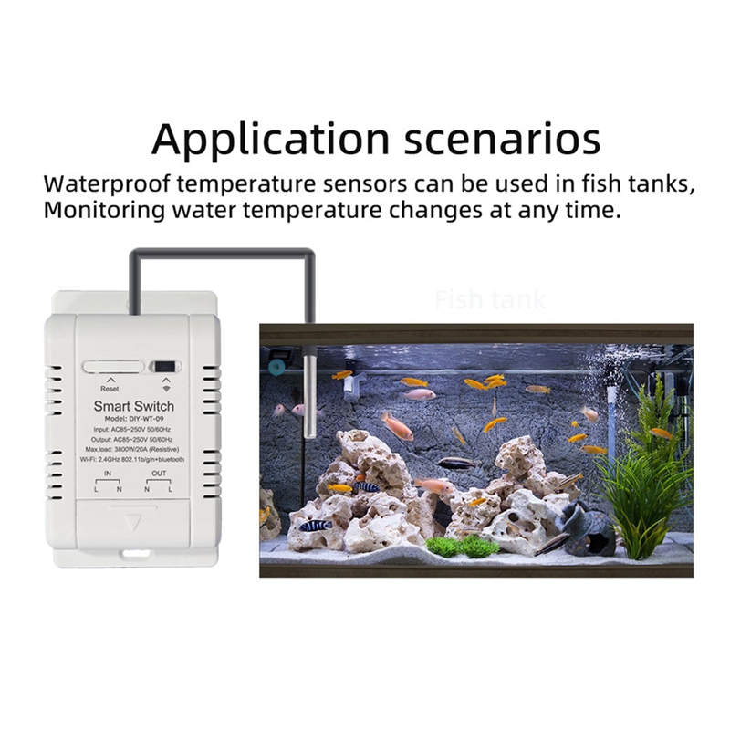 Ewelink 스마트 온도 스위치 WIFI 20A 온도 - Aquarium Fish Bowl 리뷰 및 가격